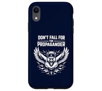 Don't Fall For The Propagander Political Word Game Case for iPhone XR