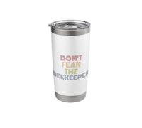 Don't Fear The Beekeeper Retro Pollinator Stainless Steel Insulated Tumbler