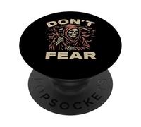 Don't Fear The Reefer Grim Reaper Angel Of Death Matching PopSockets Adhesive PopGrip