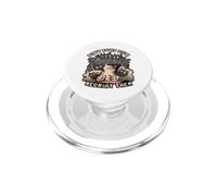 Dont Fight Your Friends Recruit Them Funny Cat Graphic PopSockets PopGrip for MagSafe