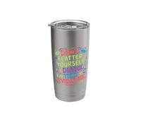 Don't Flatter Yourself I Drunk Text Everyone - Stainless Steel Insulated Tumbler
