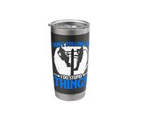 Don't Follow Me Electric Technician Cable Electrical Lineman Stainless Steel Insulated Tumbler