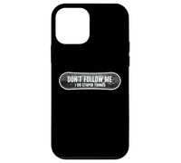 Don't Follow Me I Do Stupid Things Snowboard Snowboarding Case for iPhone 12 mini