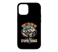 Don't Follow Me I Do Stupid Things Snowmobile Case for iPhone 12/12 Pro