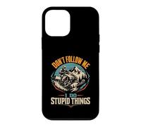Don't Follow Me I Do Stupid Things Snowmobile Case for iPhone 12 mini