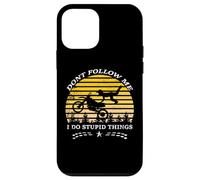 Don't Follow Me I Do Stupid Things T Shirt Case for iPhone 12 mini