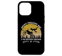 Don't Follow Me I Do Stupid Things T Shirt Case for iPhone 12 Pro Max