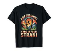 Don't Follow Me I Go To Strange Places Climbing Mountain T-Shirt