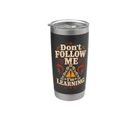 Don't Follow Me I'm Learning Line Dancing Stainless Steel Insulated Tumbler