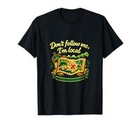 Don't Follow Me I'm Local Badge Map X Marks Spot T-Shirt
