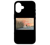 Dont Follow the Herd - Rebellious Duck Sunset Design Case for iPhone 16