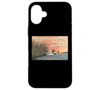 Dont Follow the Herd - Rebellious Duck Sunset Design Case for iPhone 16 Plus