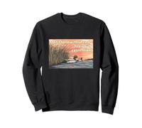 Dont Follow the Herd - Rebellious Duck Sunset Design Sweatshirt