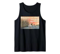 Dont Follow The Herd - Rebellious Duck Sunset Design Tank Top