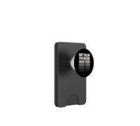 Don't follow your dreams. Chase them! PopSockets PopWallet for MagSafe