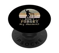 Don't Forget My Discount Funny Old Senior Citizens PopSockets Adhesive PopGrip