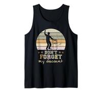 Don't Forget My Discount Funny Old Senior Citizens Tank Top