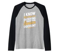 Dont Forget My Senior Discount Funny Elderly Raglan Baseball Tee
