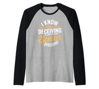 Dont Forget My Senior Discount Funny Elderly Raglan Baseball Tee