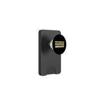 Don't Forget My Senior Discount Funny Old People Gag PopSockets PopWallet for MagSafe