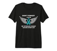 Don't Forget The 22 PTSD Awareness Premium T-Shirt