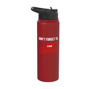 Don't Forget to Like and Subscribe Video Content Creator Stainless Steel Insulated Water Bottle