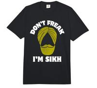 Don't Freak I'm Sikh Comfort Colors Adult Heavyweight T-Shirt