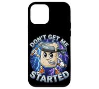 Don't Get Me Started Funny Sourdough Starter Baker Pun Case for iPhone 12 mini
