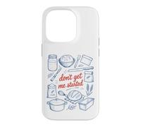 Don't Get Me Started Retro Sourdough Bread Baker Case for iPhone 14 Pro