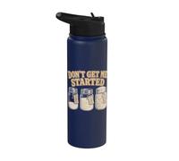 Don't Get Me Started Sourdough Baker Stainless Steel Insulated Water Bottle