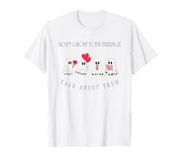 Don't Ghost Your Feelings Talk About Them Ghosts Design T-Shirt
