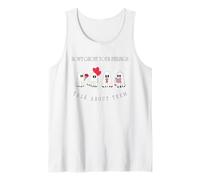 Don't Ghost Your Feelings Talk About Them Ghosts Design Tank Top