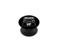 Don't Give Up Illustration Quotes Novelty Graphic Designs PopSockets Adhesive PopGrip