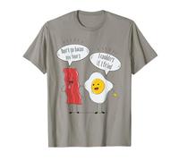Don't go bacon my heart - Bacon and eggs, Funny bacon T-Shirt