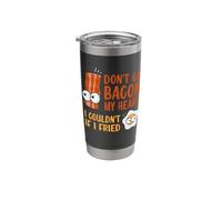 Don't Go Bacon My Heart I Couldn't If I Fried Pork Egg Lover Stainless Steel Insulated Tumbler