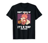 Don't Grow Up It's A Trap - Adulthood (Funny Graphic) T-Shirt