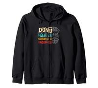 DON'T HATE ME BECAUSE I'M BEARDIFUL Beard Pride Zip Hoodie