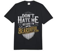 Don't Hate Me Because I'm Beardiful Comfort Colors Adult Heavyweight T-Shirt