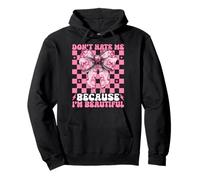 Don't Hate Me Because I'm Beautiful Blobfish Funny Fish Girl Pullover Hoodie