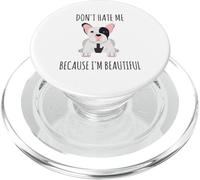 Don't hate me because I'm beautiful French Bulldog PopSockets PopGrip for MagSafe