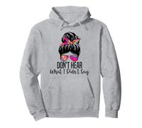 Don't Hear What I Didn't Say, Mental Health Autism Quote Pullover Hoodie