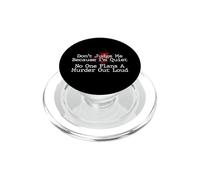 Don't Judge Me No One Plans A Murder Out Loud - Murder Shows PopSockets PopGrip for MagSafe