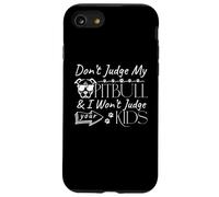 Don't Judge My Pitbull & I Won't Judge Your Kids Pet Lovers Case for iPhone SE (2020) / 7/8