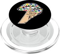 Don't Judge What You Don't Understand Autism Awareness Lips PopSockets PopGrip for MagSafe