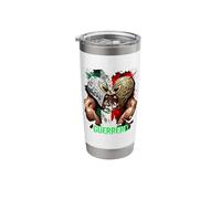 Don't Just Dream Guerrero Lucha Libre Mexican Stainless Steel Insulated Tumbler