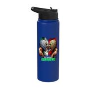 Don't Just Dream Guerrero Lucha Libre Mexican Stainless Steel Insulated Water Bottle