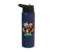 Don't Just Dream Guerrero Lucha Libre Mexican Stainless Steel Insulated Water Bottle