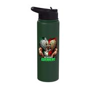 Don't Just Dream Guerrero Lucha Libre Mexican Stainless Steel Insulated Water Bottle