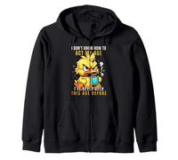 Dont Know How To Act My Age Funny Old Birthday Men Women Zip Hoodie