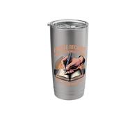 Don't Know What I Think Writing Poets Journalist Book Writer Stainless Steel Insulated Tumbler